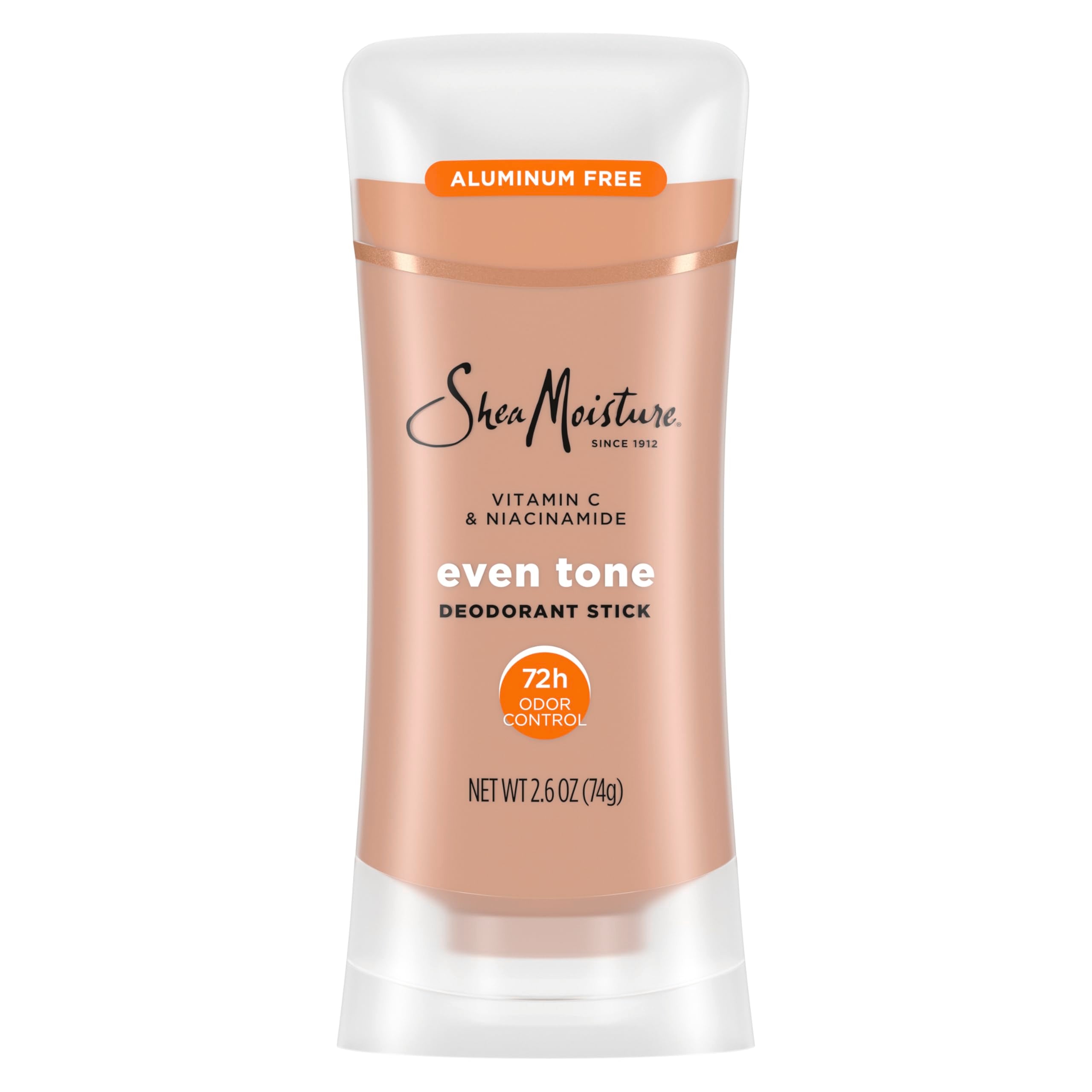 Shea Moisture Deodorant Stick for 72h Odor Control Fresh Aluminum Free 2.6 oz